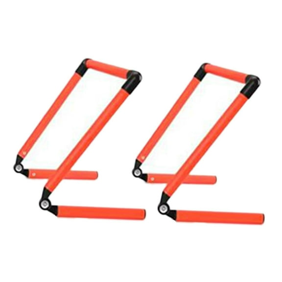 yotijay 2PC Adjustable Agility Hurdles - Speed Training Equipment for Football Athletics