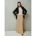 thumbnail image 2 of Premium Mid Waist Maxi Satin Skirt, 2 of 5