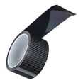 thumbnail image 2 of Película protectora de fibra de carbono negra para el borde de la puerta del coche, pegatina antiarañazos (5 cm x 3 metros), 2 of 14