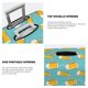 thumbnail image 3 of Fotbe Beer Funda Protectora para Equipaje, Antirrayones y Resistente a la Suciedad, Compatible con Maletas de 18 a 32 Pulgadas-Large, 3 of 7