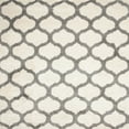 thumbnail image 1 of Ahgly Company Machine Washable Indoor Square Contemporary Champagne Beige Area Rugs, 6' Square, 1 of 7