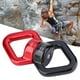 thumbnail image 5 of Dispositivo giratorio para exteriores 30KN, conector giratorio oscilante más seguro para escalada en roca Yogared negro YUNYI BRAND  Deportes, 5 of 8