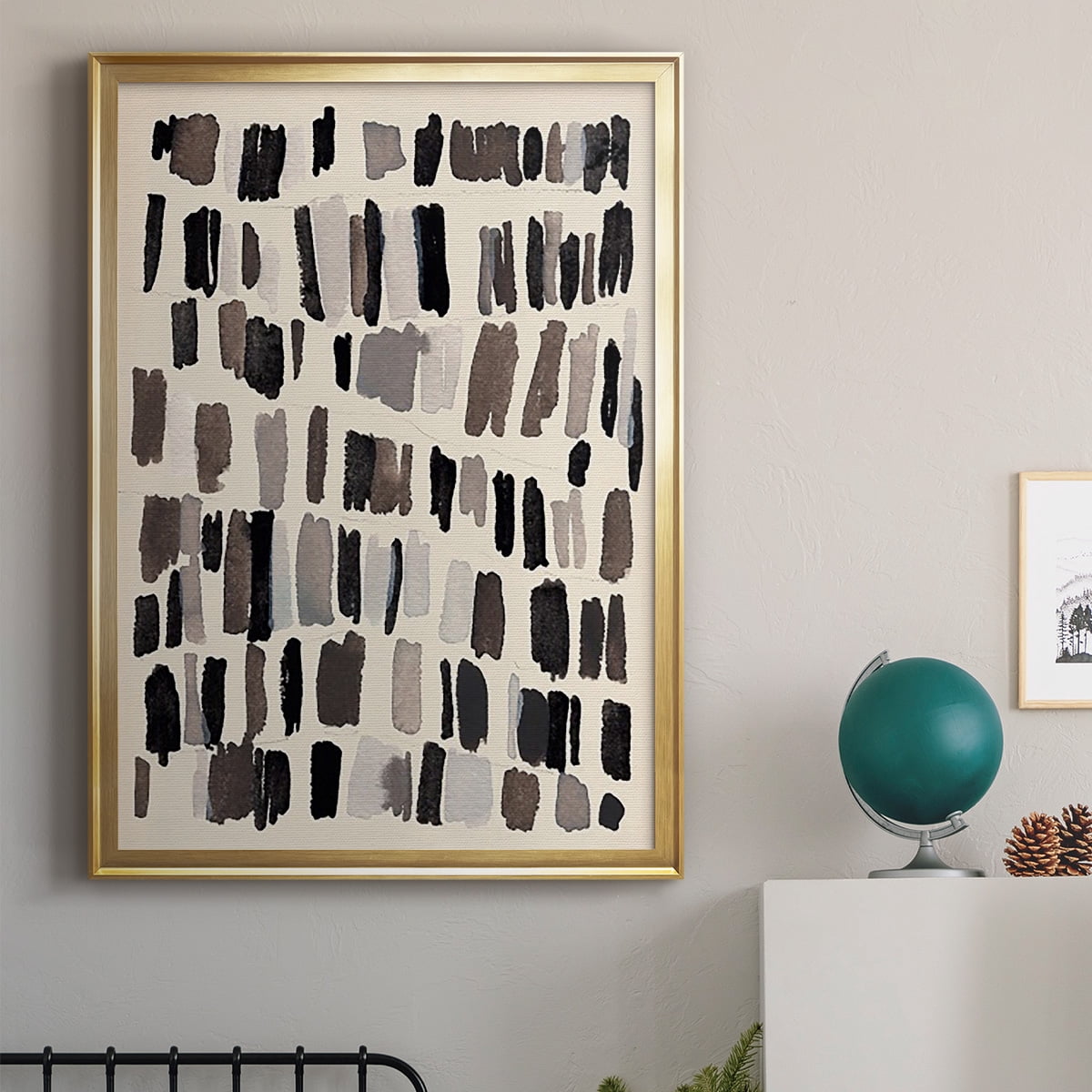Chalk and Flint III Premium Framed Print, in Gold, Black, or Silver - Ready to Hang