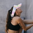 thumbnail image 5 of Visor Cap Adjustable Sun Visor Hat Athletic Tennis Cap Sports Visor Hat for Women, 5 of 5