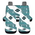 thumbnail image 2 of Qpednta Aztec Print Car Seat Cover Set of 4 for Front Seats and Rear Bench Cover Protecto Universal Car Interior Accessories Front Automobile Seat Cover for Cars Truck Van SUV, 2 of 7