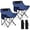 Blue, variant on 2 Pack Compact Camping Chairs Portable Folding for Outside with Carry Bag Lightweight Moon Chairs for Travel Picnic Hiking Beach Fishing, 600D Oxford, Supports 330lbs(Black)