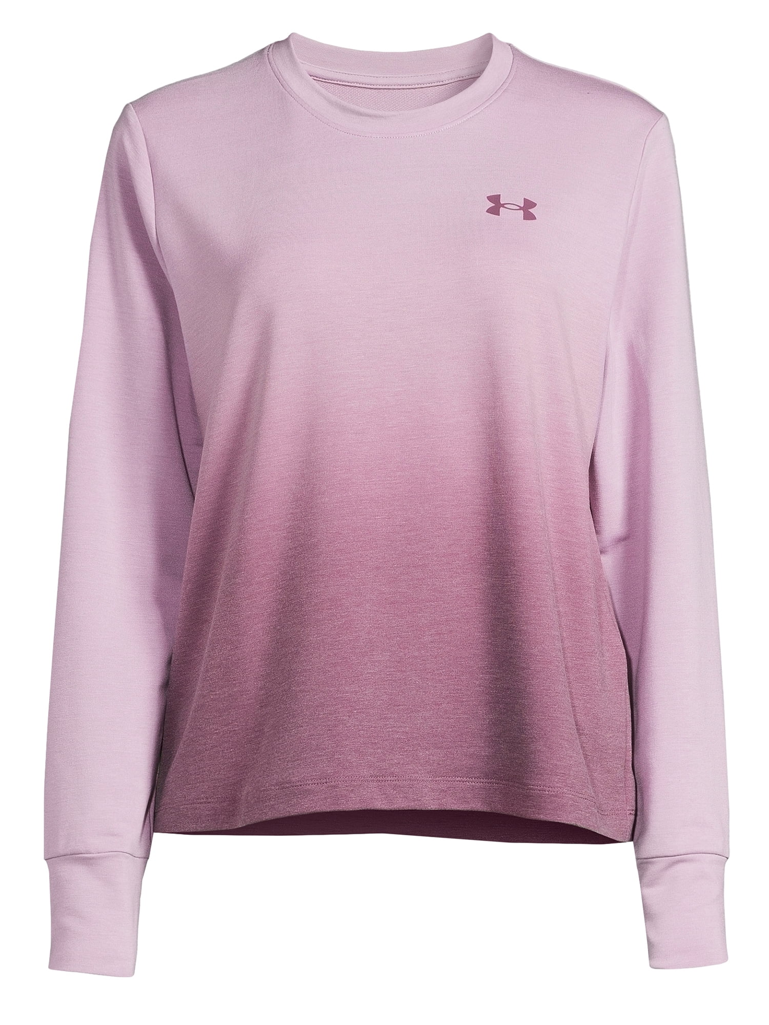 Under Armour Women's Terry Gradient Crewneck Sweatshirt