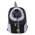 thumbnail image 1 of Mochila porta mascotas para perros y gatos, bolsa de viaje para perros pequeños, bicicleta, senderismo al aire libre, 1 of 7