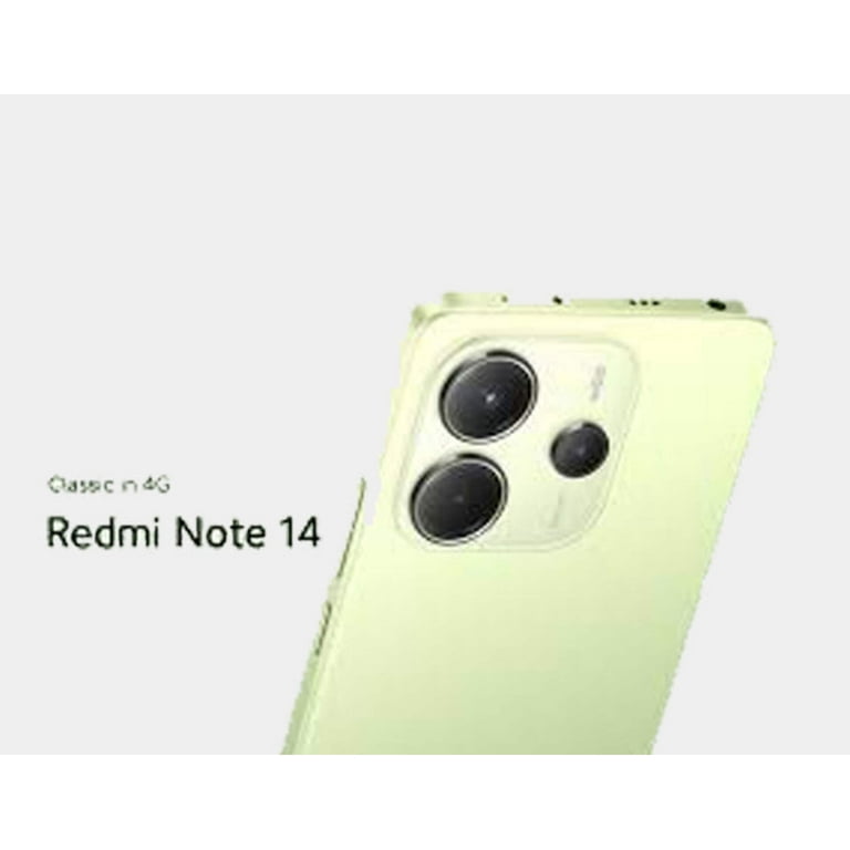 Xiaomi Redmi Note 14 4G 256GB ROM 8GB RAM Dual SIM GSM Unlocked