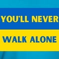thumbnail image 3 of CafePress - You'Ll Never Walk Alone Pro Ukraine T Shirt - Men's Fitted T-Shirt, 3 of 4