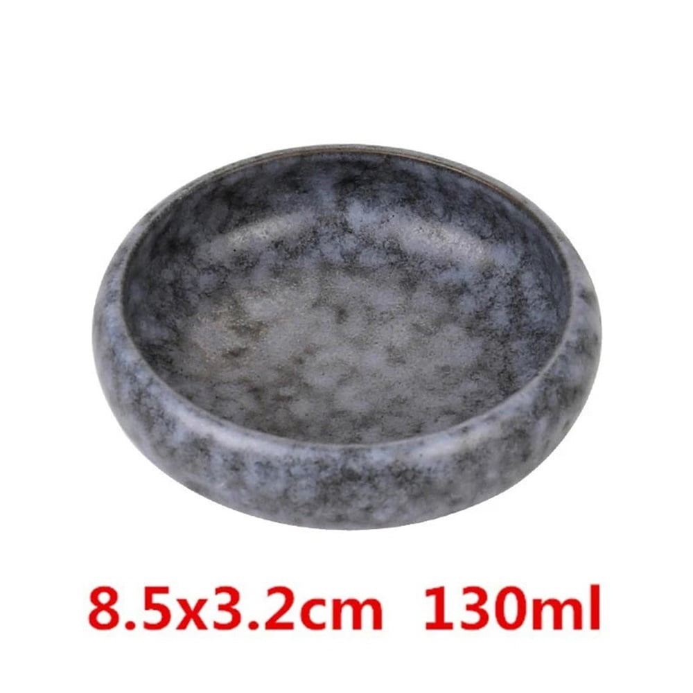 Ceramic Dipping Bowls Soy Sauce Dish, Round Tableware for Home and Restaurant Use