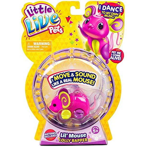 Little Live Pets Lil' Mouse - Lolly Rapper