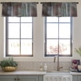 thumbnail image 4 of LALILO Kitchen Curtain Valance Vintage Card With Flowers Rod Pocket Window Curtain 52"x 18" Set of 2, 4 of 7