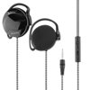 SHINI SN-Q140S 3.5mm Wired Headsets Sport Headphone Ear-Hook Headset Line Control Earphone with Mic for Phone