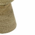 thumbnail image 4 of Pemberly Row Transitional Metal & Seagrass Side Table in Natural, 4 of 6