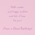 thumbnail image 3 of American Greetings Birthday Card for Girl (Sugared Almond Fairy), 3 of 3
