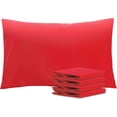 thumbnail image 1 of NTBAY Juego de 2 fundas de almohada estándar, 100% microfibra cepillada de 1800 hilos, súper suaves y acogedoras, resistentes a las arrugas, a la decoloración y a las manchas con cierre de sobre, fund, 1 of 4