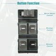 thumbnail image 4 of Front Left Driver Side Master Power Window Switch Fit for Pontiac Grand Am GT SE 1996-2001 Black, 4 of 7