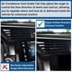 thumbnail image 4 of 1 Pc Clip de pestaña de salida de ventilación de aire para Kia Sorento 2011-2015 del lado derecho del consola central frontal de aire acondicionado negro, 4 of 6