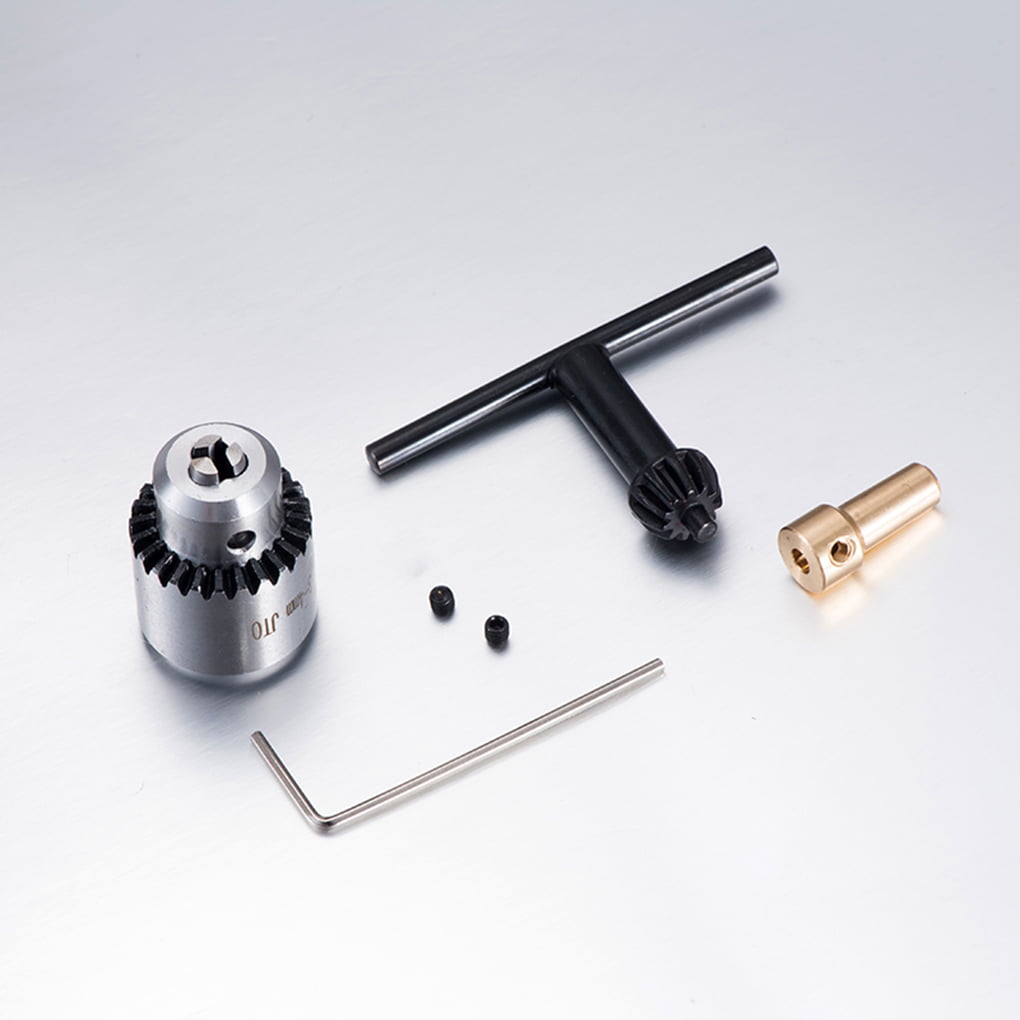 0.3-4mm JT0 Taper Mounted Key Type Mini Tapered Bore Drill Chuck with Key 
