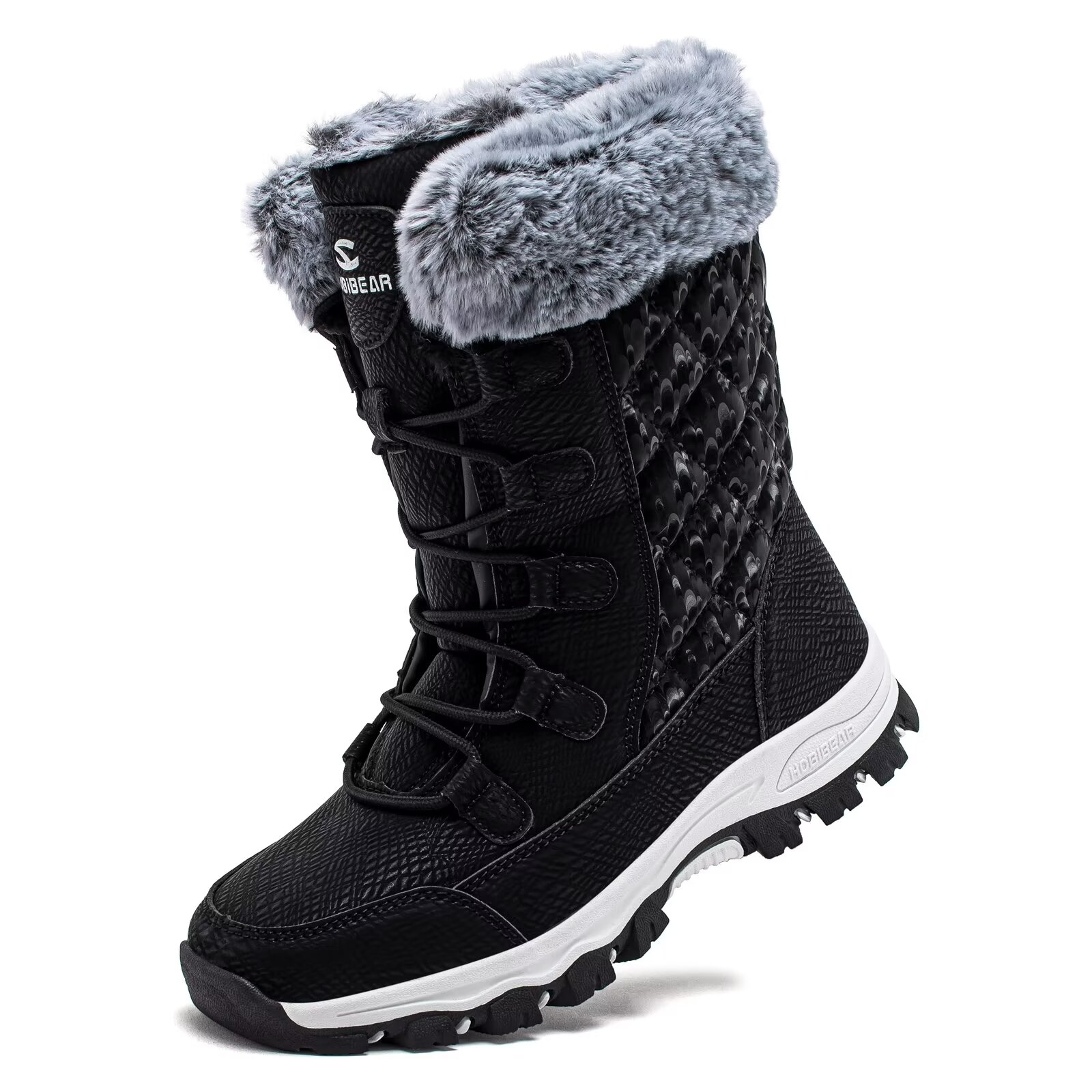 Gubarun Women's Winter Snow Boots Waterproof Ankle Booties photo 6
