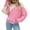 Pink, variant on Vedolay Cropped Sweater Womens Sweater 2023 Long Sleeve Ribbed Knit Loose Oversized Pullover Sweaters,Black XL