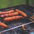 thumbnail image 2 of 12 piezas de acero inoxidable barbacoa pinchos para asar bbq reutilizables acero inoxidable barbacoa palo de cadena para barbacoa al aire libre agujas Feliz Sencillez, 2 of 4