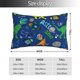 thumbnail image 2 of Fotbe Dinosaur In Space Funda de Almohada Decorativa Estilo Occidental, Lujo en Algodón, Fundas para Almohadas King, Cojín Estampado para Decoración del Hogar-20"x30", 2 of 6