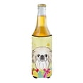 thumbnail image 2 of Caroline's Treasures BB1903MUK Pekingese Easter Egg Hunt Michelob Ultra beverage Insulator for slim cans , Slim Can,, 2 of 3