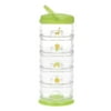 Innobaby Packin' Smart Stackable and Portable Storage System for Formula, Baby Snacks and more. 5 Stackable Cups in Lime Sorbet. BPA Free. (VARIOUS COLORS)