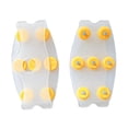 thumbnail image 4 of Crampones para raquetas de nieve, antideslizantes, con 7 tacos, para hielo y nieve Uñas transparentes, 4 of 8