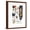 Brown Frame, variant on Art.com Quality Meats for the Public, 1982 Giclee Print by Jean-Michel Basquiat, 12" x 16"