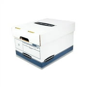 R-KIVE Offsite Storage Box Letter/Legal Files, Blue/White, 20/Bundle