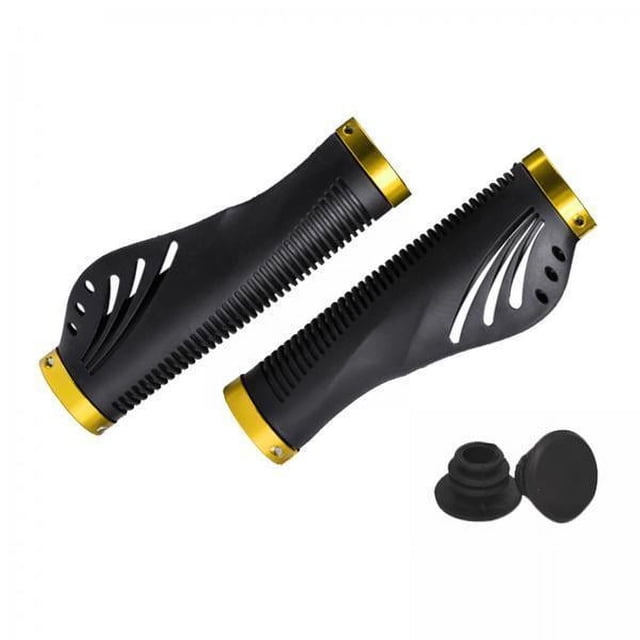 2X empuñaduras de manillar de bicicleta comodidad absorbente de golpes antideslizante para bicicleta parte ciclismo 2 piezas