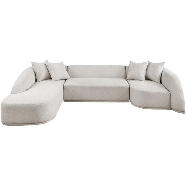 Meridian Furniture Julia Velvet Modular Sectional 5D Meridian Furniture Julia Velvet Modular Sectional 5D