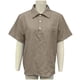 thumbnail image 4 of Blusa y camisa de manga corta con cuello vuelto para hombre, color liso, manga corta, solapa, informal, con botones, blusa para hombre, 4 of 4