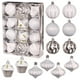 thumbnail image 1 of Adorno navideño de 6 cm para colgar en el hogar, ideal para fiestas, de cristal transparente, ideal para el salón o el dormitorio, regalo único para Nochebuena, de cristal transparente,, 1 of 8