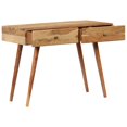 thumbnail image 3 of vidaXL Desk 39.3"x20"x29.9" Solid Acacia Wood, 3 of 11