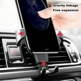 thumbnail image 3 of Soporte para teléfono Auto Car Air Vent Clip Mount Smartphone Gravity Stand Black JShteea El nuevo, 3 of 8