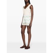Casablanca Ladies Multicolor Monogram Print Shorts, Brand Size 36 (US Size 4)
