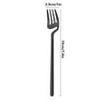 thumbnail image 2 of Tunhigl Premium 304 Stainless Steel Dessert Forks - Elegant Cake Forks for Any Occasion, Durable & Hygienic Tableware Set Black, 2 of 2
