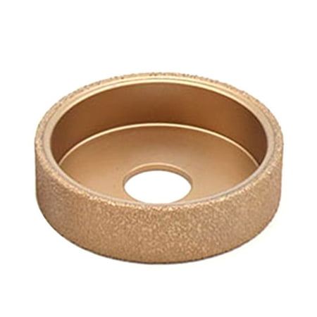

Aokid 10/15/20/25/30mm Round Flat Brazing Diamond Grinding Wheel for Angle Grinder Hardware tools Multifunctional Edge Grinding Easy to Use