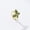 Green, variant on Womens Fashion Butterfly Ring: Diamond Drip Oil Alloy Ring, Adjustable One Size Fits Most
