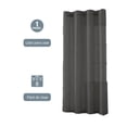 thumbnail image 3 of Cortina para Ventana Home Creations DecorativaGris, 3 of 4