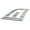 Chrome, variant on APS Compatible with Ford Econoline E-Series 2008-2014 Main Upper Stainless Steel Chrome 8x6 Billet Front Grill Grille Insert F66658C