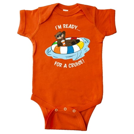 

Inktastic Otter I m Ready For A Cruise Gift Baby Boy or Baby Girl Bodysuit