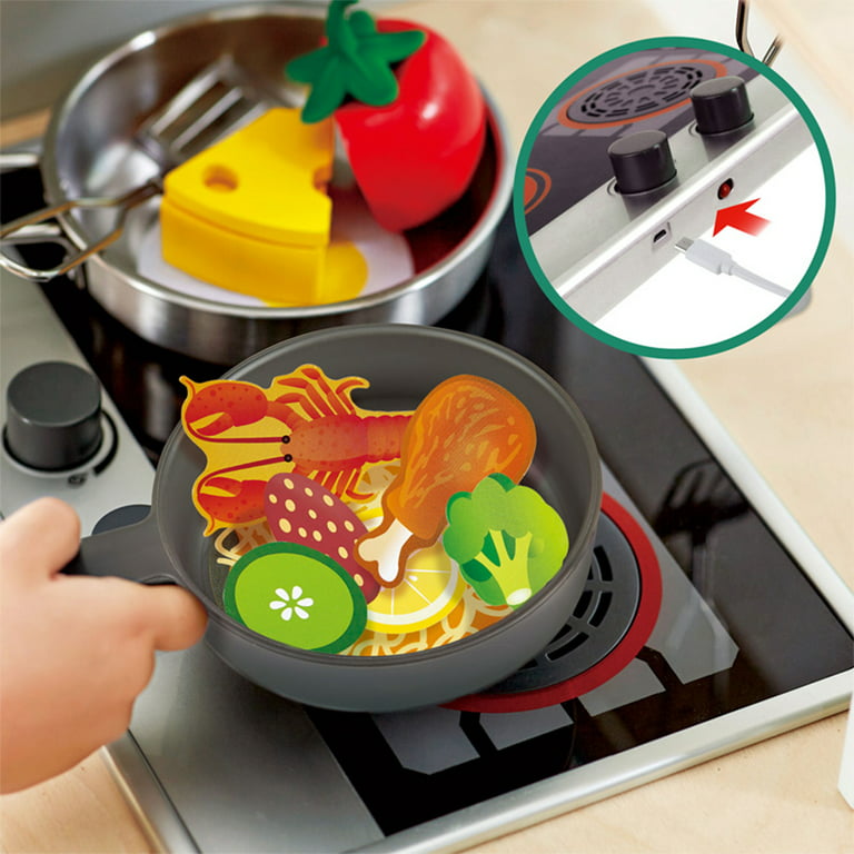 Hape Fun Fan Fryer Kit de jeu de cuisine avec ventilateur de