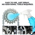 thumbnail image 4 of Bike Chain Cleaner Spray - 120ml Powerful Rust Prevention, Removes Dirt & Grease, Easy to Use for Motorcycles, Bicycles, Outdoor Bike Maintenance Tool (3PC), 4 of 9