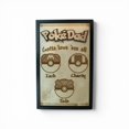 thumbnail image 5 of Fathers Day Gift for Dad, PokeDad Sign, Custom Engraved Anime TCG Wood Sign, Personalized Dad Gift with up to 6 Kid's Names, Choose from 9 TCG Balls, Perfect for Father's Day or Birthday, 5 of 6