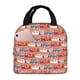 thumbnail image 1 of Easygdp Cartoon with Traffic Elements Bolsa Térmica Premium - Tela Oxford Impermeable, Gran Capacidad, Bolsillo Frontal, Unisex para Trabajo, Escuela, Actividades al Aire Libre y Picnics, 1 of 8